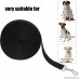 Pet Supplies 30FT/65FT Durable Nylon Rope Aopet Dog Gear Cotton Web Adjustable Leash Multiple-Use Obedience Recall Agility Training Control Lead Restraint Harness for Puppy Cat Black - B06XJSQ32Q