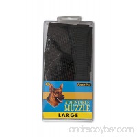 ASPEN PET PRODUCTS 27252 Large Adjustable Dog Muzzle  Black - B000FJYR28
