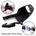 Dog Muzzle Nylon Set (5 IN 1) Adjustable Breathable Safety for Small Medium Large Extra Dog Anti-biting Anti-barking Anti-chewing Safety Protection(Black) - B0797MM6D1
