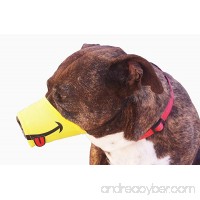 HitPAWSButton Funny SMILE Dog Muzzle Sizes XS to XXL - B079QG2BVR