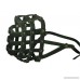 Real Leather Dog Basket Muzzle #115 Black (Circumference 18 Snout Length 4.7) Mastiff Great Dane - B009EOL8OU