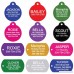 Premium Custom Engraved Pet ID Tags for Dogs & Cats - Personalized on Front & Back Sizes & Shapes. Bright Durable Anodized Aluminum. - B01LR9ZWAU id=ASIN