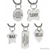 Providence Engraving Custom Engraved Stainless Steel Pet ID Tags - Personalized Front and Back Identification For Large or Small Cats and Dogs - B00YQDJEMC id=ASIN