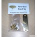 Warner Brand Brass (gold) Tag (1) for Dog Collar with 3-Sets of rivets Pet ID Plate ID tag - B008RBHH4G id=ASIN