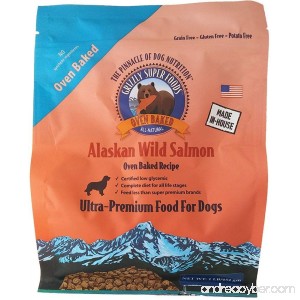 Grizzly SuperFoods Alaska Wild Baked Salmon Dog Food 1lb - B074VDV7CR