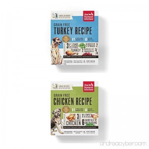 Honest Kitchen Grain Free Dehydrated Dog Food 2 Pack Bundle; Turkey 2 lb. Box Chicken 2 lb Box. Fast Delivery. 4 lbs. Total - B07FRQ6LNG