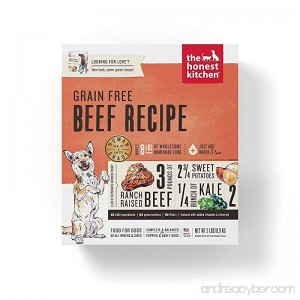 Honest Kitchen The Human Grade Grain Free Beef Dehydrated Dog Food 2 lb Fast Delivery!! - B07FSLVRM3