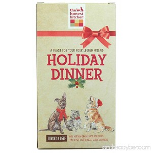 The Honest Kitchen Dehydrated Holiday Dinner Gift Pack of 1 Turkey and 1 Beef Single-serve Dinners - B076FPYRYW
