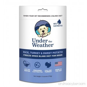 Under the Weather - Convenient Bland Diet for Sick Pets (freeze dried) - Gluten Free - All natural - 100% human grade meats - Dogs Love the Taste! 3 Flavors! - B074L5GSQC