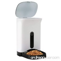 Automatic Smart APP Pet Feeder for Dog or Cat  Automatic APP Feeder  Smart Feeder Automatic Pet Feeding with Your Phone - B01LEV1ZW0