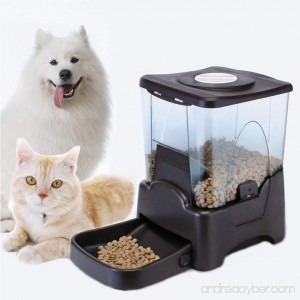 Bartonisen Automatic Pet Feeder Programmable Food Dispenser Large Pet Food Container LCD Display for Dogs Cats - B07B7LT2WZ