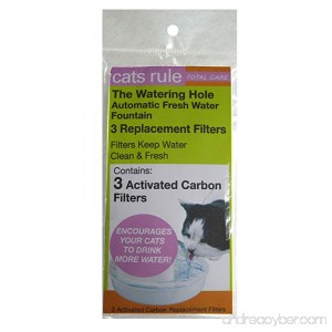 Cats Rule Replacement Filter for Fountain 3-Pack - B004IVIIN8