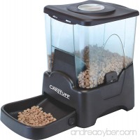 Crestuff Automatic Portion Control Dog and Cat Pet Feeder (45 Cups) with LCD Screen and Meal Time Message Recorder - B00GNK619K