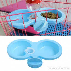 Delight eShop New Dog Cat Cute hanging pet bowl Puppy Automatic Water Dispenser Food Dish Bowl Feeder - B01N130P9H