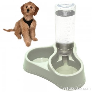 Dog Water Dispenser Feeder Automatic Bottle Fountain Food Dish Bowl Cat New Save - B00K7HN2K6
