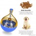 GOKKO Dog Food Dispenser Tumbler IQ Treat Dispensing Toy Snack Feeder Pet Tumbler Toy with Metal Bell - B074DRW26Q