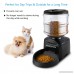 Pet Feeder Happypapa 5.5L Automatic Dog & Cat Feeder with Timer Larger LCD Screen and Voice Recorder Dogs & Cats Timer Food Dispenser Keep Your Pets Healthy - B075W74PTM