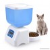 Petacc Automatic Pet Feeder Electric Dog Food Dispenser Cat Feeder with USB Cable Portion Control and Voice Recording 5L 3 Meals a Day White - B0797PSL8G