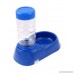 uxcell Pet Dog Cat Travel Water Drinking Fountain Bowl Bottle Blue - B012SR3KGS