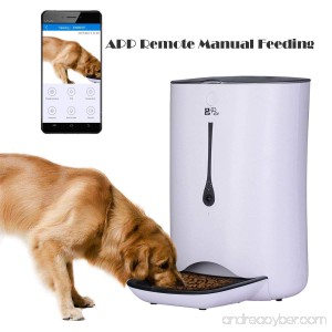 WESTLINK 7L Automatic Pet Feeder Food Dispenser for Cat Dog WIFI Smart App Controlled - B074TBBP2K