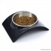 Super Design Removable Stainless Steel Dog Cat Bowl with Melamine Stand for Food and Water Feeder - B014RJCQ1U