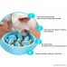 JKC HOME-STAR Dog Bowls Slow Feeder Fun Feeder Slow Feed Stop Bloat Dog Bowl Durable Non-Slip Pet Drink Water Bowl - B07BFTC7JW