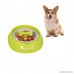 Lelenda Fun Feeder Slow Feed Interactive Bloat Stop Dog Bowl Bone Shaped Slow Feeder Dog Bowl 7.9 x 7.4x2.7 inch with Collapsible Bowl Cleaner Brush - B07598DDFS
