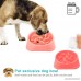 Miaowoof Slow Feeder Dog Bowl Interactive Bloat Stop Dog Bowl Eco-friendly Durable Non Toxic Slow Feed Dog Bowl (NON SLIP VERSION Pink) - B07C13YN6P