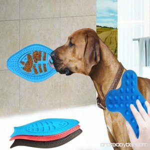 PanDaDa Pet Dog Shower Peanut Butter Pad Dog Bath Device for Easy and Funny Bath - B07FN2MXLS