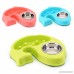 Pet Anti-Choke Fun Feeder Bowl Set Non-Slip Dog Puzzle Bowl with a Removable Stainless Steel Bowl Bloat Stop Slow Feed Anti-Gulping Healthy Feeder Bowl Suitable for Dog Cat Puppy Pink/Blue/Green - B072VQHCXJ