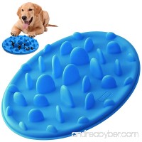 PETBABA Slow Feed Dog Bowl  Nonskid Puzzle Interactive Fun Silicone Feeder Dish against Bloat in Eating Food Good for Your Cat Pet to Keep Fit - B00UBUHXS6