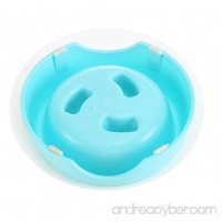 Slow Feeder Bowl  Dog Interactive Fun Feeder Food Water Dish Bowl for Dog Weight Loss Prevent Pet Choke by Wusjyeda - B01N6L6JH8