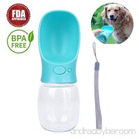 AnnabelZ Dog Water Bottle Leak Proof Portable Water Dispenser for Cat Dog Pet Outdoor Walking Travelling Drinking Tool Pet Feeder - B07CXMF6ZZ