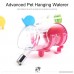 Aolvo Pet Water Bottles Hanging Water Dispenser Automatica Water Drinking Feeder for Dogs Cats Hamsters Rabbits and Other Animals-350ML - B07DSDMS6K