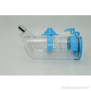 Classicbean Pet water bottle with hanger feeder 350ml pet bottle with hanger feeder pet drink bottle - B06XTNDKRR
