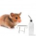 Delight eShop 350ml Pet Rat Water Drinking Bottle Hamster Rabbit Dispenser Cylindrical Feeder - B06WWHKW8S