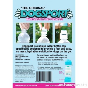 DogSport Two-Pack Water Bottle Cap for Dogs (Dog Sport) - B01JLC4YG8