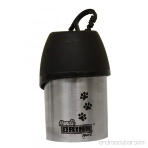 Ethical Dog 50003 Handi-Drink Sport Stainless Steel 12 oz Silver - B012FVM54K