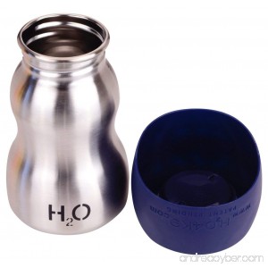 H2o4k9 Stainless Steel K9 Water Bottle 9.5oz - B01KXUFPFG
