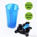 HLovebuy Pet Water and Food Bottle 2 in 1 Water Container Portable Dog Travel Outdoor Food Bottle with Bowl for 250g Food and 350ml Water - B07C73LSHX