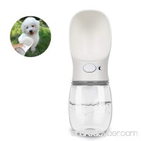 PetiJoy Dog Water Bottle for Walking  Pet Travel Water Dispenser Leek Proof One Hand Operation BPA Free Portable 12 OZ/350ml - B07D6JK4F7