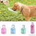 Qisuw Dog Portable Outdoor Travel Water Bottle Dispenser Dog Cat Drinking Water Feeder - B07CZ7J6CN