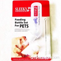 Sleeky Feeding Bottle Set for Pets  Hand feeding kit for nursing puppies  kitten and other animals by CM Commerce - B00TZHGXOG