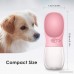 Tabpole Dog Water Bottle Portable Pet Cat Dog Water Dispenser Antibacterial Food Grade Leak Proof Water Bowl for Outdoor Travel Drinking Cup - BPA Free 350ml Big Trough - B07DQPCZ22
