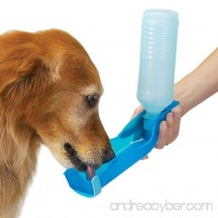 Topbeu Foldable Portable Dog Water Dispenser Pet Drinking Bottle for Walking Traveling Outdoor（Random Color） - B07F294PR1