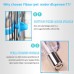 Yitour Dog Collapsible Water Bottle Dispenser-Hanging Water Kettle Automatic Water Drinking Feeder with Stainless Steel Ball for Small/Medium Puppy Animals Kitten/Cat/Rabbit Crate Cage (Blue 350ML) - B07DB4LJ2F