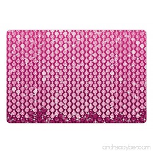 Diamonds Pet Mats for Food and Water by Lunarable Vertical Crystal Seem Diamonds Figures with Vibrant Design and Vivid Colors Rectangle Non-Slip Rubber Mat for Dogs and Cats Pink and Purple - B075ZQFSRX