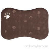 Great Bay Home Premium Waterproof Pet Feeding Mat 24 x 16. Dog Cat Food Bowl Placemat. Non-Slip Non-Toxic Food Mat. - B07CX9V4F8