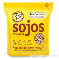 2 PACK (2 lbs x 2) Sojos Complete Raw Natural Dry Dog Food Mix Grain Free Beef - B01C9CQKZ0