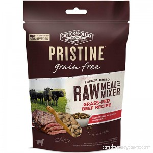 Castor & Pollux Pristine Free-Range or Grass-Fed Protein Freeze Dried Raw Meal or Mixer Dog Food - B0751CNP9Z